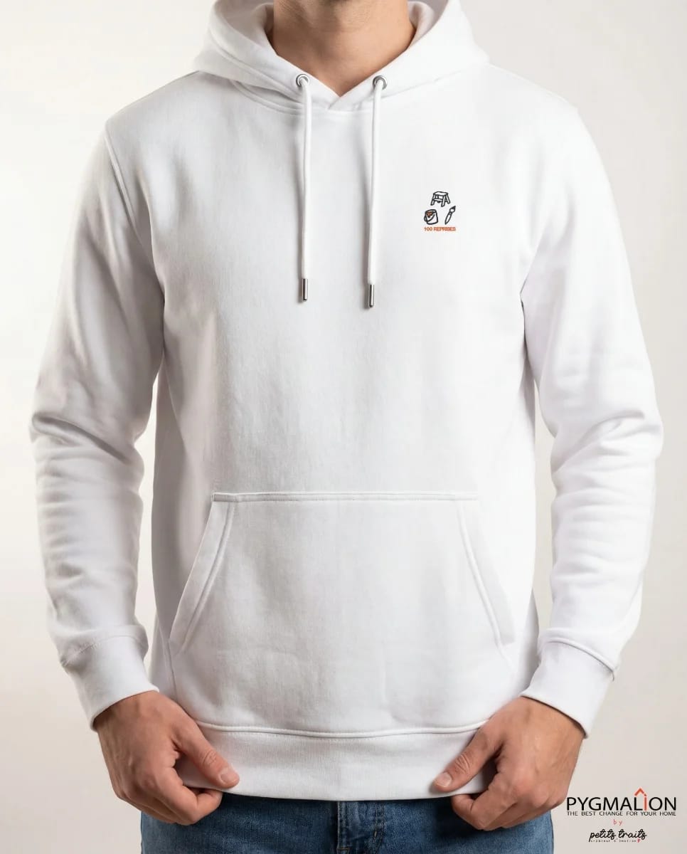 Sweat à capuche de la collection 100 reprises