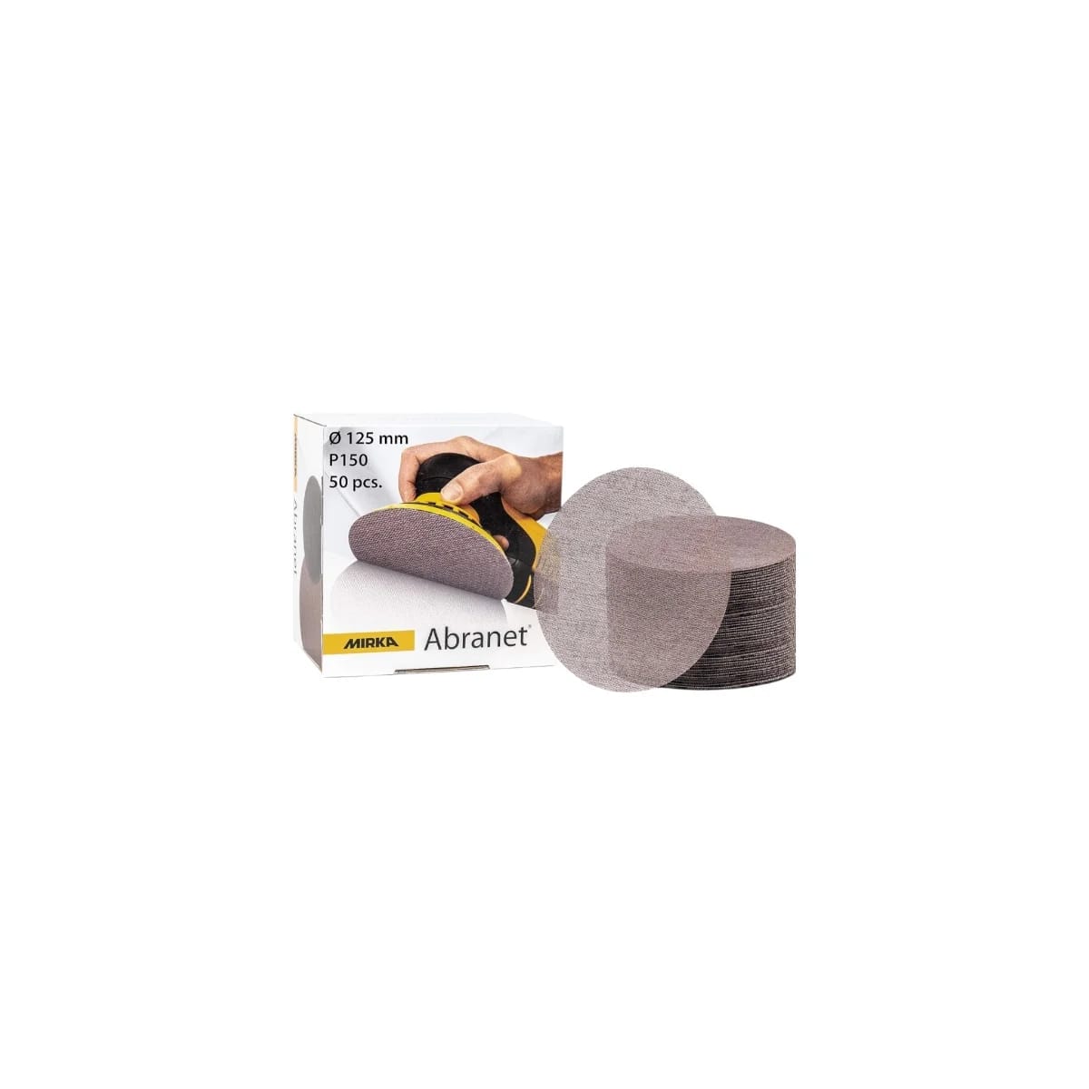 Abranet® Ø 125 mm disque abrasif auto-agrippant maille micro-perforée