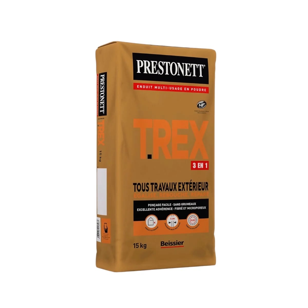 PRESTONETT T.REX : TOUS TRAVAUX EXTÉRIEUR - 15 KG