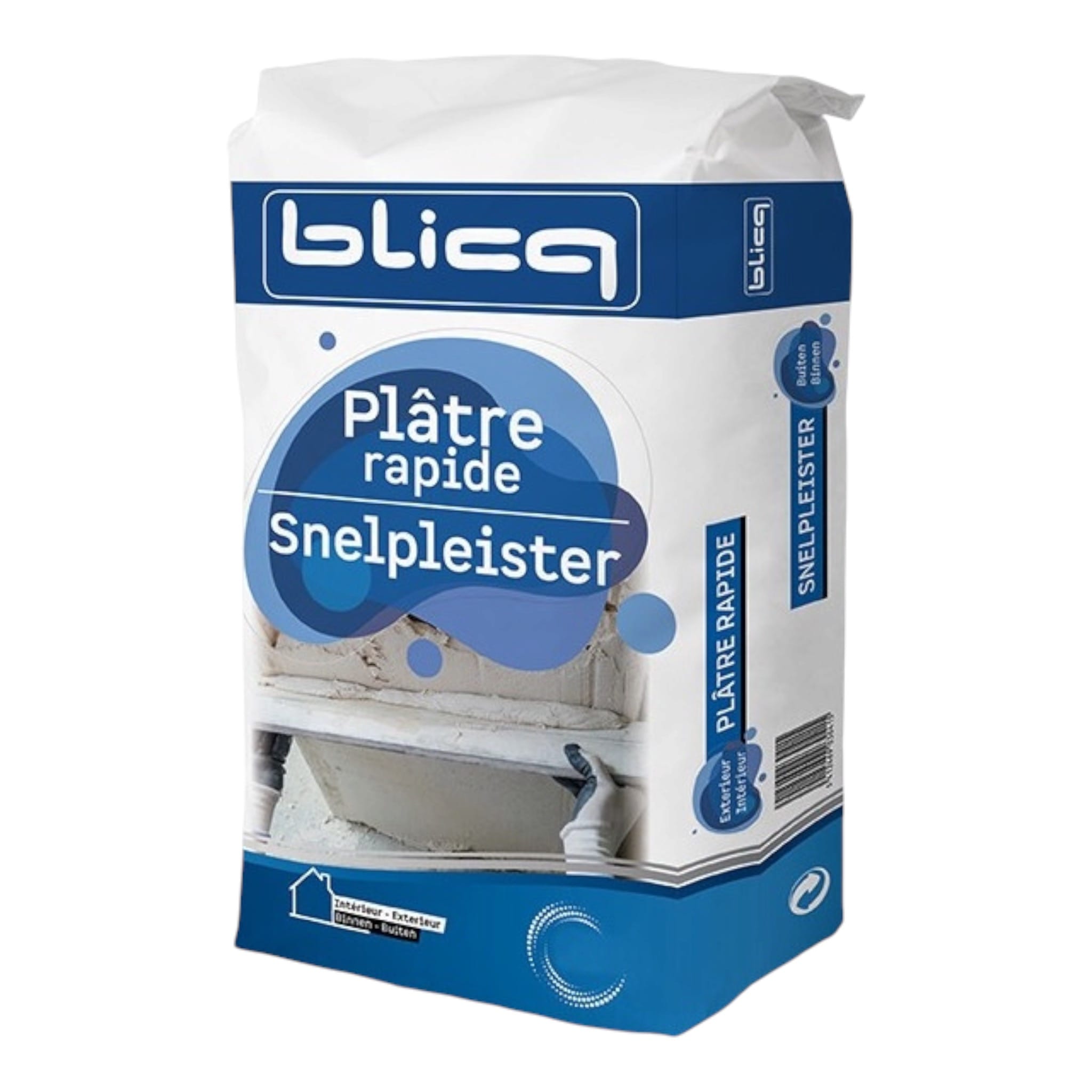 Plâtre rapide 5kg - Blicq