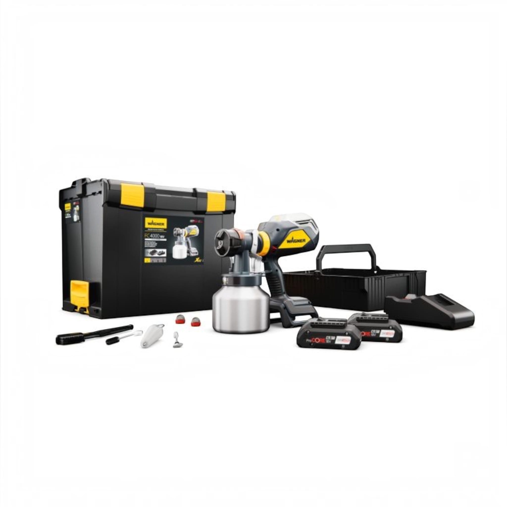 FinishControl 4000 FineSpray KIT (2 batteries et chargeur)
