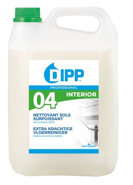 DIPP N°04 – Nettoyant sols surpuissant - 5L