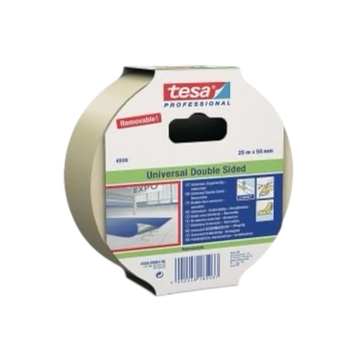 TESA DOUBLE FACE UNIVERSEL RETIRABLE 25Mx50MM 4939