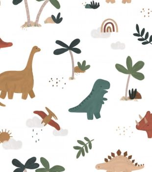 SUNNY - Papier peint enfant / Motif Dinosaures