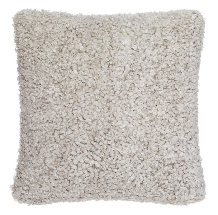 Spring - Coussin en peau de mouton imitation Lumme - Sable