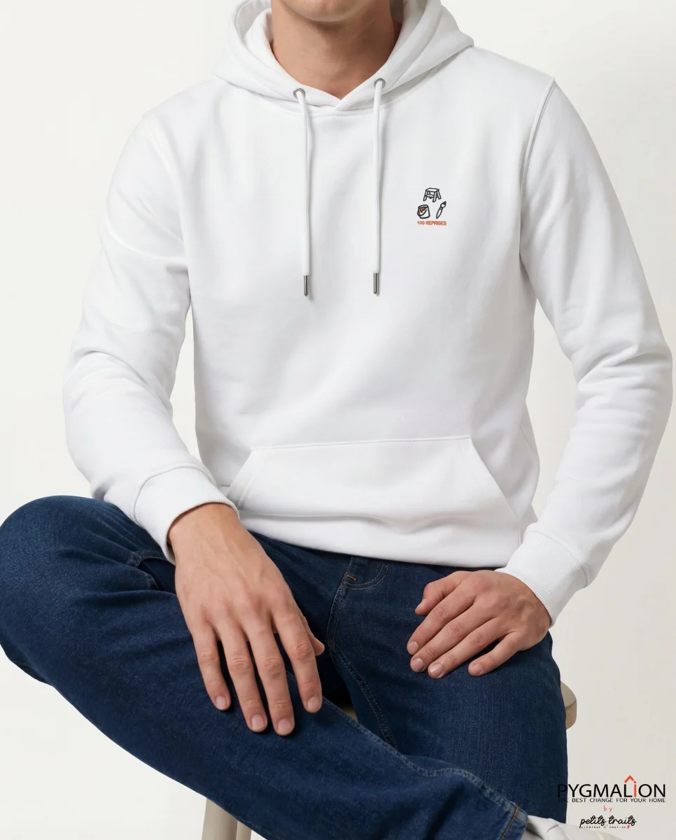 Sweat à capuche de la collection 100 reprises – vue 2