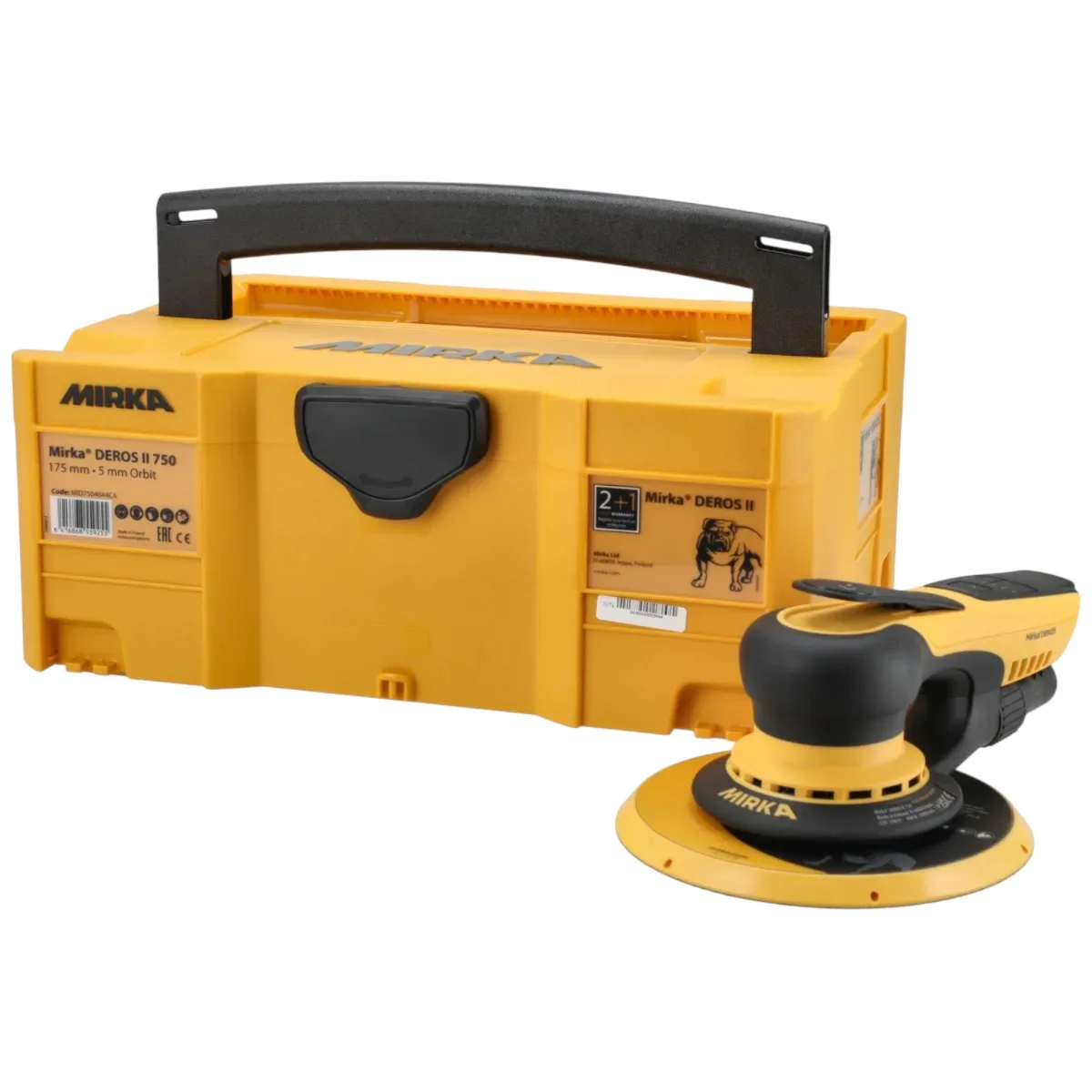 Mirka® DEROS II 750CV Ø 175 mm ponceuse orbitale exc. 5.0 mm – vue 8
