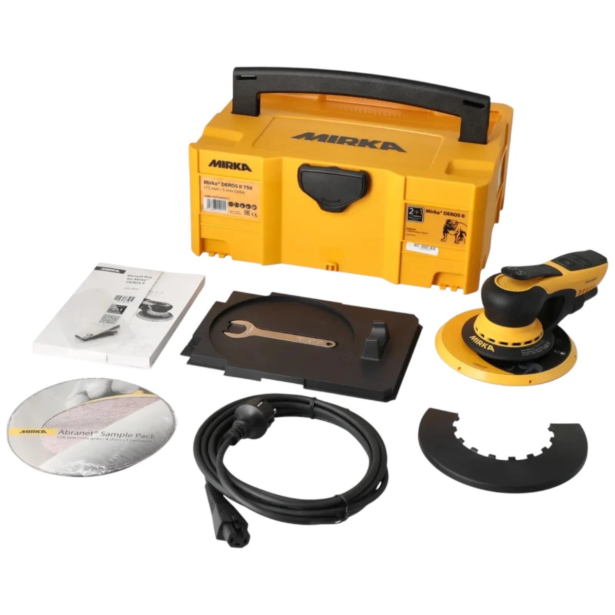 Mirka® DEROS II 750CV Ø 175 mm ponceuse orbitale exc. 5.0 mm – vue 9