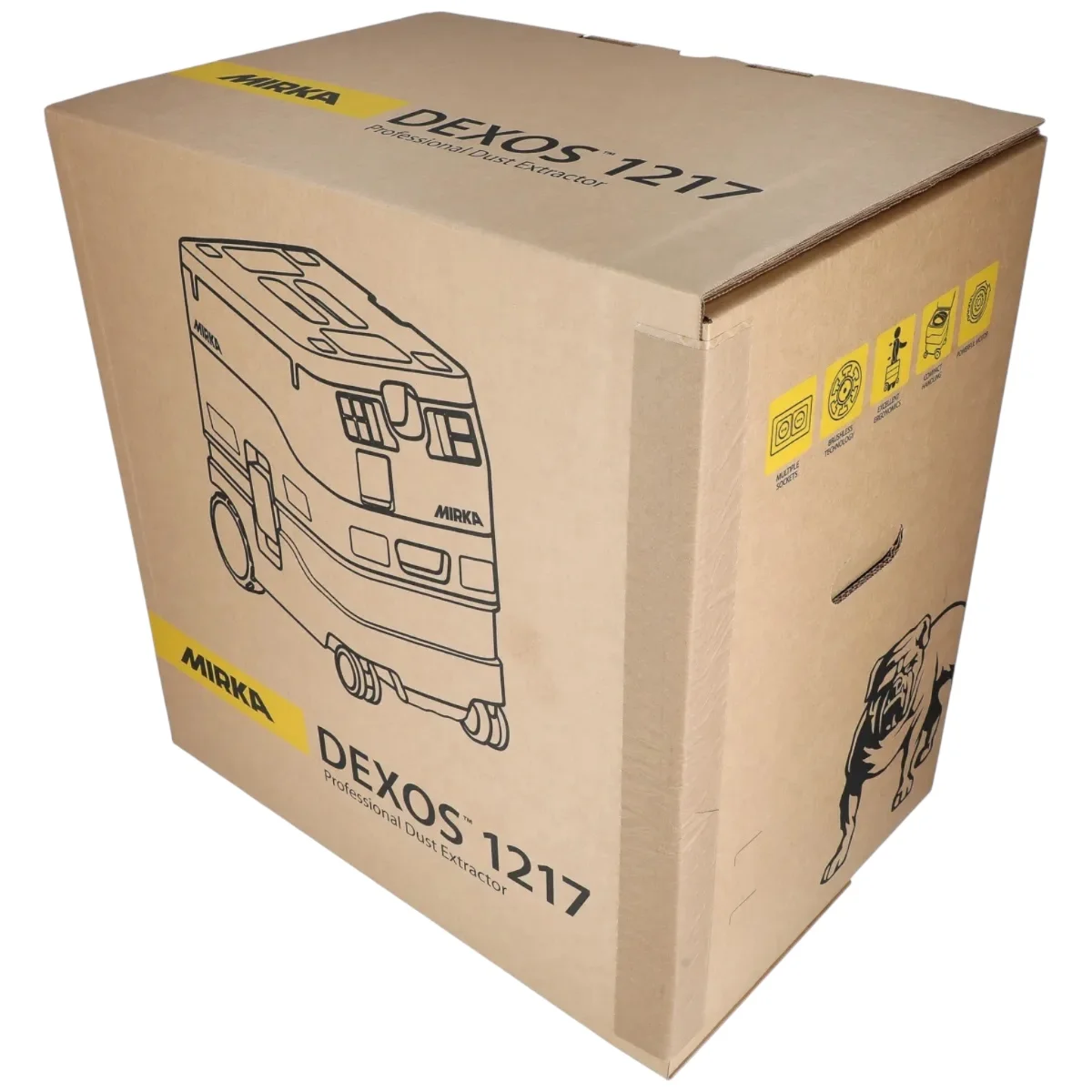 Mirka DEXOS 1217 AFC classe M aspirateur professionnel – vue 5