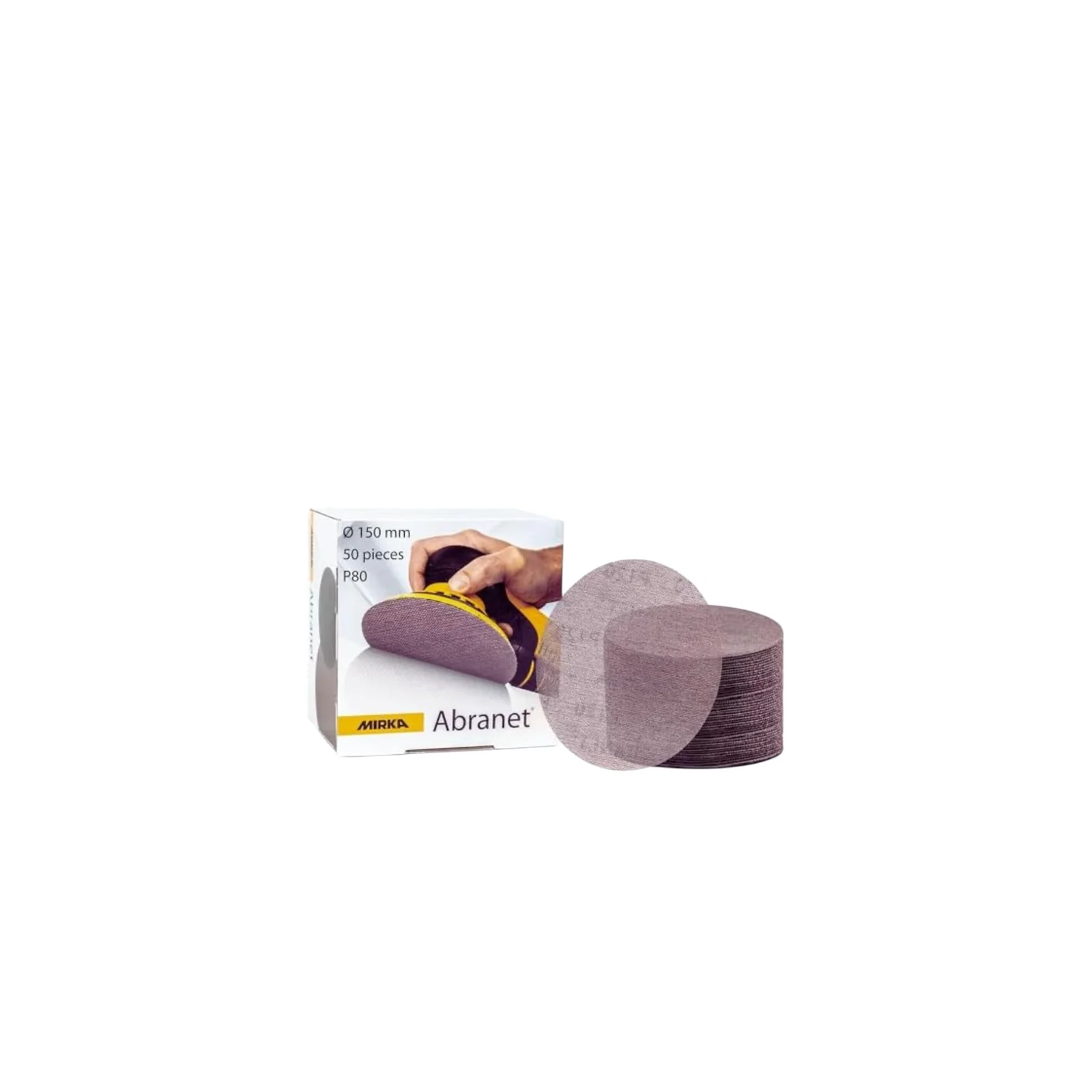 Abranet® Ø 150 mm disque abrasif auto-agrippant maille micro-perforée – vue 3